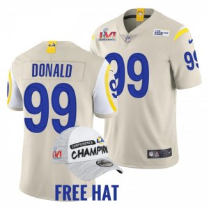 Georgia Bulldogs Aaron Donald Men's #99 Super Bowl LVI Bound Bone Rams Alumni Football NCAA Jersey 2406BQIL2