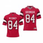 Georgia Bulldogs Ladd McConkey Youth #84 NIL Red Player Football NCAA Jersey 2406PIMF0