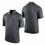 Georgia Bulldogs Men's 2022 National Champions Playoff Anthracite Varsity Performance Football NCAA Polo 2406TZVW4