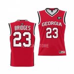 Georgia Bulldogs Braelen Bridges Youth #23 Pick-A-Player Red Basketball NCAA Jersey 2406ODJO3