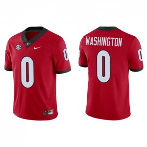 Georgia Bulldogs Darnell Washington Men's #0 Red Game Football NCAA Jersey 2406FEZW5