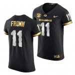 Georgia Bulldogs Jake Fromm Men's #11 Authentic Black Golden Edition 2020-21 Football NCAA Jersey 2406MQUW4