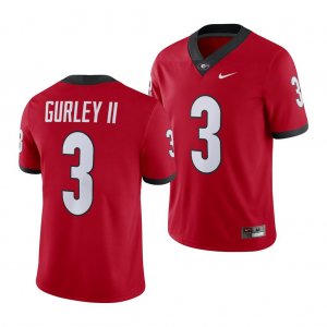 Georgia Bulldogs Todd Gurley II Men's #3 Alumni Red Player Game Football NCAA Jersey 2406WVPW4