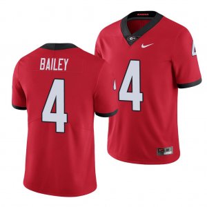 Georgia Bulldogs Champ Bailey Men's #4 Limited Red Football NCAA Jersey 2406ARST4