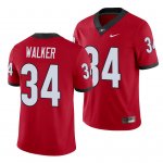 Georgia Bulldogs Herchel Walker Men's #34 Alumni Red Player Football NCAA Jersey 2406HTLL1