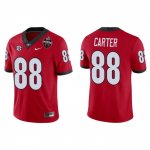 Georgia Bulldogs Jalen Carter Men's #88 2022 National Champions Playoff Red Game Football NCAA Jersey 2406IYIN4