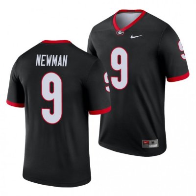 Georgia Bulldogs Jamie Newman Men's #9 Black Legend Football NCAA Jersey 2406YKUK2