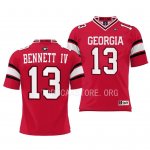 Georgia Bulldogs Stetson Bennett Youth #13 Pick-A-Player Red Football NCAA Jersey 2406ROOE8