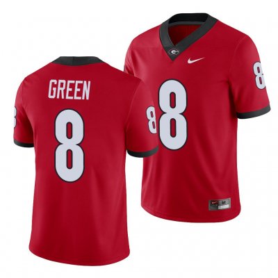 Georgia Bulldogs A.J. Green Men's #8 Alumni Red Player Football NCAA Jersey 2406ECUI5