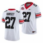 Georgia Bulldogs Austin Kirksey Men's #27 Alternate 40th Anniversary White Football NCAA Jersey 2406PSRM4