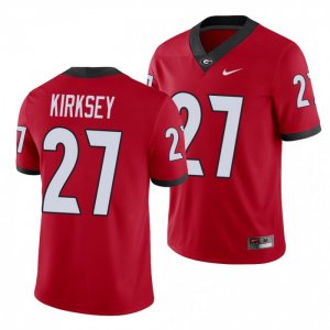 Georgia Bulldogs Austin Kirksey Men's #27 Player Alumni Red Football NCAA Jersey 2406HYEJ2