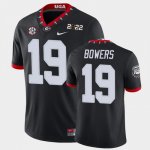 Georgia Bulldogs Brock Bowers Men's #19 Game 2021 National Champions Black Football NCAA Jersey 2406ZFRE0