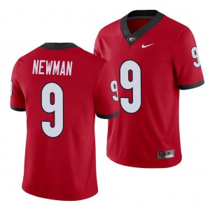 Georgia Bulldogs Jamie Newman Men's #9 Alumni Red Player Football NCAA Jersey 2406UOOM1