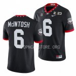 Georgia Bulldogs Kenny McIntosh Men's #6 Black 2023 National Championship Playoff Football NCAA Jersey 2406ZSPX6