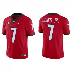 Georgia Bulldogs Marvin Jones Jr. Men's #7 Red Game Football NCAA Jersey 2406SFSZ8