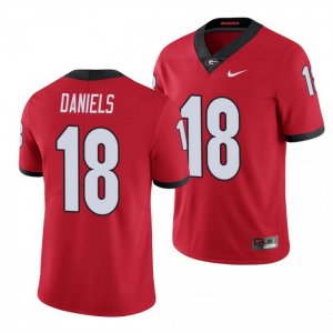 Georgia Bulldogs JT Daniels Men's #18 Red Limited Football NCAA Jersey 2406GGHX5