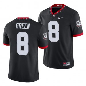 Georgia Bulldogs A.J. Green Men's #8 Alternate Black Game Football NCAA Jersey 2406NDVB2