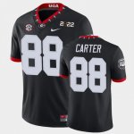 Georgia Bulldogs Jalen Carter Men's #88 Game 2021 National Champions Black Football NCAA Jersey 2406DLBW3