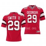 Georgia Bulldogs Christopher Smith Youth #29 Pick-A-Player Red Football NCAA Jersey 2406DTXC3