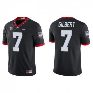 Georgia Bulldogs Arik Gilbert Men's #14 Game Alternate Black Football NCAA Jersey 2406IXBE1