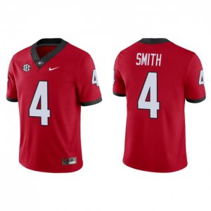 Georgia Bulldogs Nolan Smith Men's #4 Red Game Football NCAA Jersey 2406YJGG3