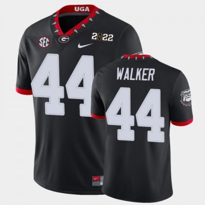 Georgia Bulldogs Travon Walker Men's #44 Game 2021 National Champions Black Football NCAA Jersey 2406BRGL5