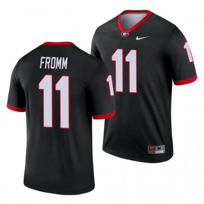 Georgia Bulldogs Jake Fromm Men's #11 Alternate Black Legend Football NCAA Jersey 2406QHKE0