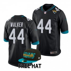 Georgia Bulldogs Travon Walker Men's #44 NFL Jacksonville Jaguars 2022 Black Draft Game Football NCAA Jersey 2406RCOB7