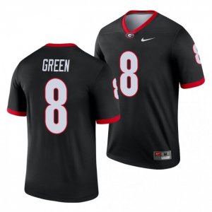 Georgia Bulldogs A.J. Green Men's #8 Black Legend Football NCAA Jersey 2406IIKW7