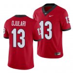 Georgia Bulldogs Azeez Ojulari Men's #13 Red Game Football NCAA Jersey 2406JJTD1