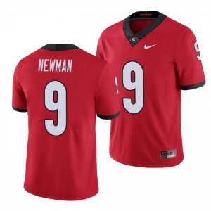 Georgia Bulldogs Jamie Newman Men's #9 Red Limited Football NCAA Jersey 2406DHDB2