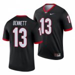 Georgia Bulldogs Stetson Bennett Men's #13 Black Legend Football NCAA Jersey 2406BSHO1