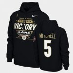 Georgia Bulldogs Adonai Mitchell Men's #5 Black 2021 National Champions Football NCAA Hoodie 2406ABUN0