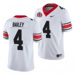 Georgia Bulldogs Champ Bailey Men's #4 0th Anniversary White Alternate Football NCAA Jersey 2406MLYU1