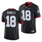 Georgia Bulldogs JT Daniels Men's #18 Game Alternate Black Football NCAA Jersey 2406GRRT8