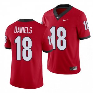 Georgia Bulldogs JT Daniels Men's #18 Player Alumni Red Football NCAA Jersey 2406XLML2