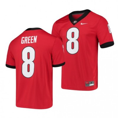 Georgia Bulldogs A.J. Green Men's #8 Game Red Player Alumni Football NCAA Jersey 2406PGGO2