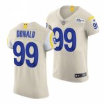 Georgia Bulldogs Aaron Donald Men's #99 Vapor Elite Cream Rams Alumni Football NCAA Jersey 2406EGRK5