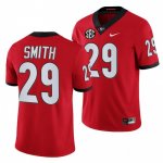 Georgia Bulldogs Christopher Smith Men's #29 Red Football NCAA Jersey 2406UBUG8