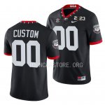 Georgia Bulldogs Custom Men's #00 Black 2023 National Championship Playoff Football NCAA Jersey 2406ZQFL8