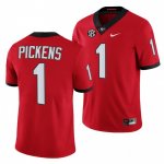 Georgia Bulldogs George Pickens Men's #1 Red Football NCAA Jersey 2406WZAU1