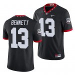 Georgia Bulldogs Stetson Bennett Men's #13 Alternate Black Game Football NCAA Jersey 2406JONJ7