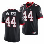 Georgia Bulldogs Travon Walker Men's #44 Black Block Number Font 100th Anniversary Football NCAA Jersey 2406KSQR1