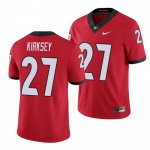 Georgia Bulldogs Austin Kirksey Men's #27 Red Limited Football NCAA Jersey 2406OGJV6