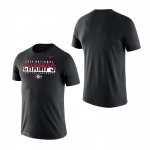 Georgia Bulldogs Men's 2022 National Champions Playoff Black Legend Performance Football NCAA T-Shirt 2406KGGM6