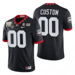 Georgia Bulldogs Custom Men's #00 CFP 2021-22 Black National Champions Football NCAA Jersey 2406CSHD3